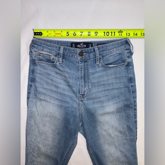 Hollister Size 27 Light Wash Ultra High Rise Super Skinny Jeans - Picture 2 of 10